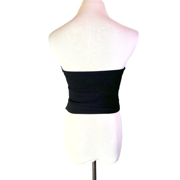 DISSH Black Strapless Top - Picture 5 of 10